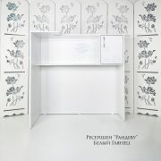 Ресепшен «Рандеву» Белый Глянец + Черный Глянец