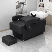 Мойка парикмахерская лежачая «Simple New» чёрная