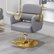 Кресло парикмахерское «Trevi» экокожа серый