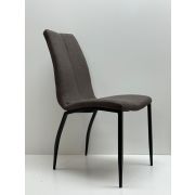 Стул кухонный «Валенсия» ткань коричневый на металлических ножках