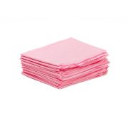 Полотенце лист одноразовое Спанлейс 35х70 Розовый (50 штук) плотность 50г/м2