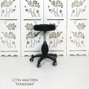 Стул мастера «Standart» на пластиковом пятилучии чёрный